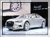 Audi A7, Salon, Wystawa