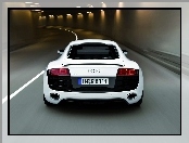 Audi R8, Parkowania, Tunel, Czujniki