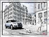 Audi Q7, V8, Reklama