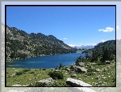 Jezioro, Aumar, Pireneje
