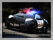 Lamborghini, Aventador, Policja