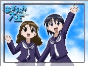 Azumanga Daioh, napisy, dziewczyny, mundurki