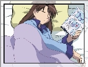 Azumanga Daioh, gazeta, sen, dziewczyna