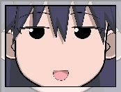 Azumanga Daioh, twarz, oczy