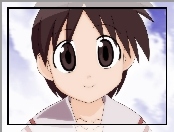 Azumanga Daioh, oczy, twarz, chłopak