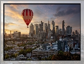 Balon, Australia, Wieżowce, Melbourne