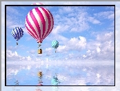 Balony, Chmury