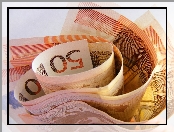 Pieniądze, Banknoty, Euro