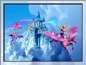 Pegaz, Film animowany, Zamek, Kucyk, Barbie and the Magic of Pegasus, Barbie i magia pegaza
