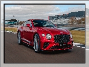 Bentley Continental GT Speed, Czerwony