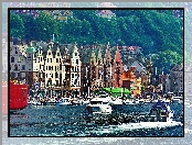 Norwegia, Bergen, Miasto