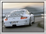 Białe, Porsche GT3, Lampy