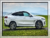 M Sport, Bok, Białe, BMW X6