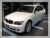 Biały, Salon, Bmw Seria 7, E66