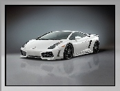 Biały, Zawiezenie, Lamborghini Gallardo, Sportowe
