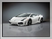 Biały, Zawiezenie, Lamborghini Gallardo, Sportowe