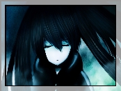 Black Rock Shooter, Włosy, Anime, Dziewczyna