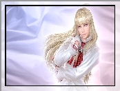 Blondynka, Długowłosa
