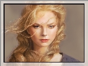 Kobieta, Nicole Kidman, Blondynka, Portret