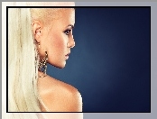 Kobieta, Blondynka, Profil