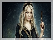 Blondynka, Pistolet