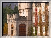 Zamek w Balmoral, Bluszcz, Balmoral Castle, Szkocja