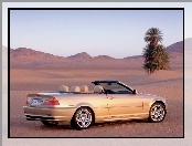 BMW E46, Cabrio, Pustynia