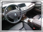 BMW 7, Prędkościomierze, E65, Kierownica
