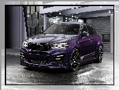 Fioletowe, BMW X6 F16, Lumma CLR X6 R