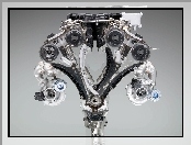 BMW F01, Silnik, Turbosprężarka
