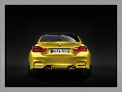 BMW M4, Rury wydechowe, tył, Spojler