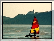 Bojer, Zamek, Jezioro, Lód