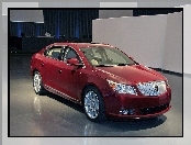 Bordowy, Buick LaCrosse, Salon