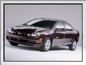 Bordowy, Chrysler Neon, Sedan