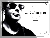 Bruce Willis, mężczyzna, okulary