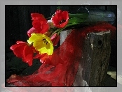 Tulipany, Bukiet, Kompozycja