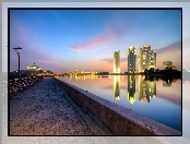 Bulwar, Morze, Deptak, Miasto