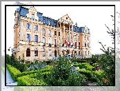Pałac, Bursztynowy, Drzewa