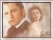 maska, Phantom Of The Opera, Emmy Rossum, kolczyki, Gerard Butler