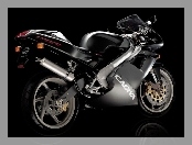 Cagiva Mito 125, czarny