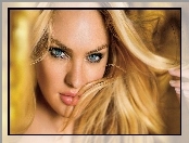 Candice Swanepoel, Twarz, Blondynka