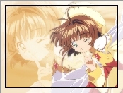 Cardcaptor Sakura, dziewczyna, postać, twarz