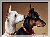 Carl Reichert, Dobermany, Obraz