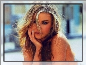 Carmen Electra, jasne włosy, błękitne oczy