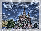 Cerkiew Wasyla Błogosławionego, Moskwa, Rosja