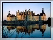 Odbicie, Woda, Chateau de Chambord