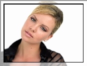 Charlize Theron, spięte, włosy