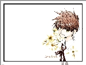 Saiyuki, chłopak, kwiatki