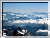 Alpy, Chmury, Góry