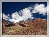 Chmury, Góry, Andy, Cerro, Mercedario